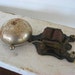 Antique 1890's Vintage Bell w Ringer Piece, Desk Weight, Wall Decor, Gadget, Victorian