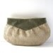 clutch // textured olive green faux leather - rustic burlap // bridesmaid gift - casual clutch
