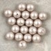 6mm POWDER ALMOND Swarovski Pearls Neutral Beige Matte Crystal Pearls - Article 5810 6mm Pearl Beads - Swarovski Beads