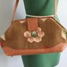 Vintage Bag / Kilim Shoulder Bag / 80s Kilim Satchel Bag