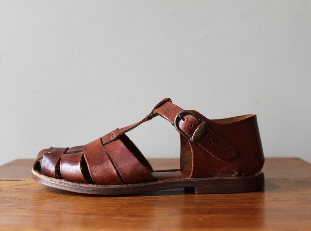bass sandals 80s