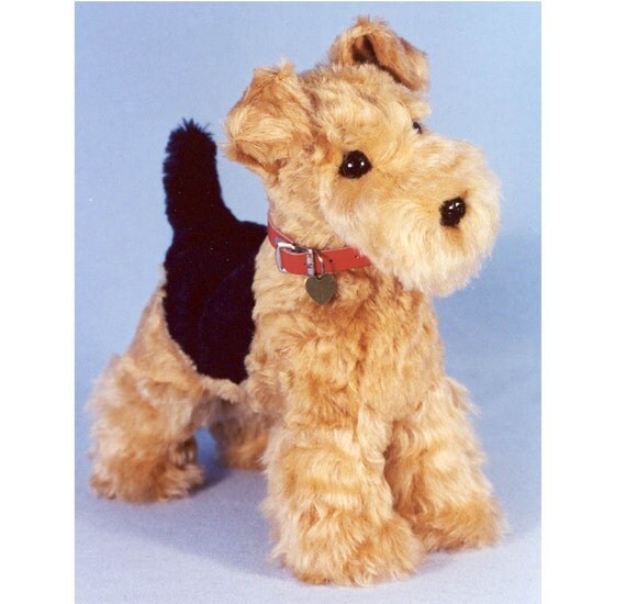 Items similar to Airedale SEWING PATTERN for Mohair Welsh ...