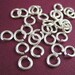 30 pcs --- 4mm Sterling Silver Opened Jumpring - 20g
