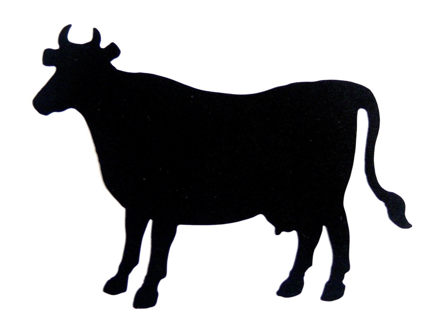 Cow Chalkboard Sticker