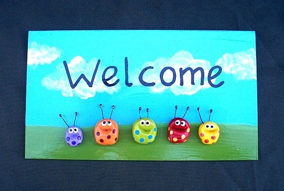 Welcome Door Sign For Home Or Office