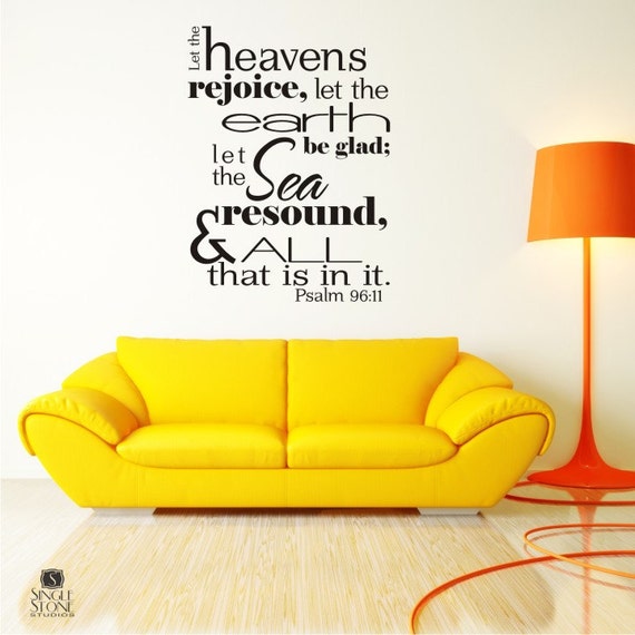 Handmade Spark - singlestonestudios - Bible Verse Wall Decals ...