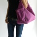 SALE - 10% OFF - Renee in Purple - Tote/ shoulder bag