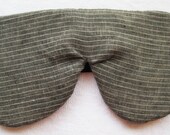 Sleep Mask for Men Linen and Organic Cotton Fully Adjustable