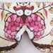 Eye Mask Silk Luxury Pink Owl Sleep Mask