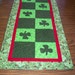 Lady Bugs and Clover Table Runner
