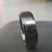 Titanium Ring Wedding Band Flat Step