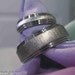 Titanium Ring Wedding Band SET His\/Hers Anniversary
