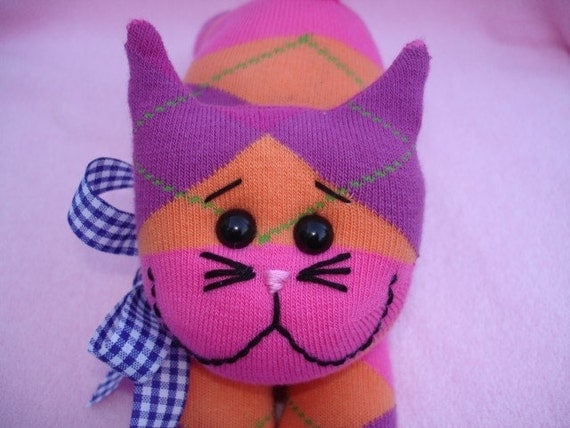 Sock Cat sewing pattern PDF