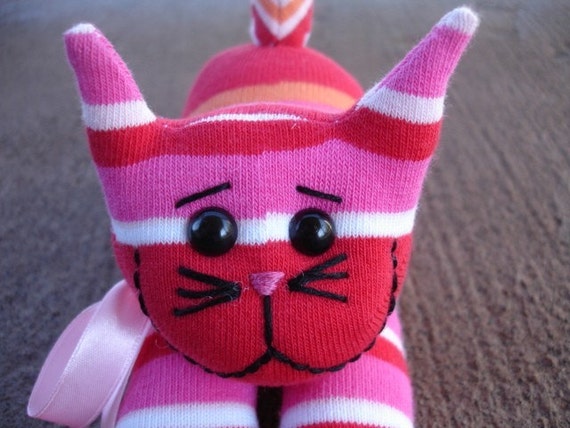 Sock Cat sewing pattern PDF