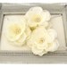 Single Small Ivory Bridal Hair Flower