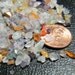Multi Gemstone, tiny chips, pastels, NOT DRILLED, for embellishments and mosaics, 50 grams, supplies