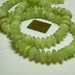 Rondelles: 15 inch strand Natural Onyx Marble rondelle beads, aprox 11mmx5mm