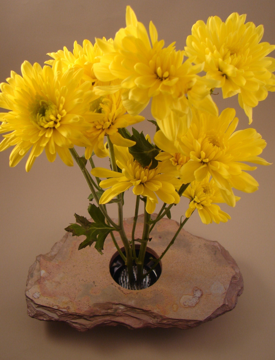 Slate Ikebana Flower Vase 438