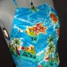 Vibrant Hawaiian Print Halter Top