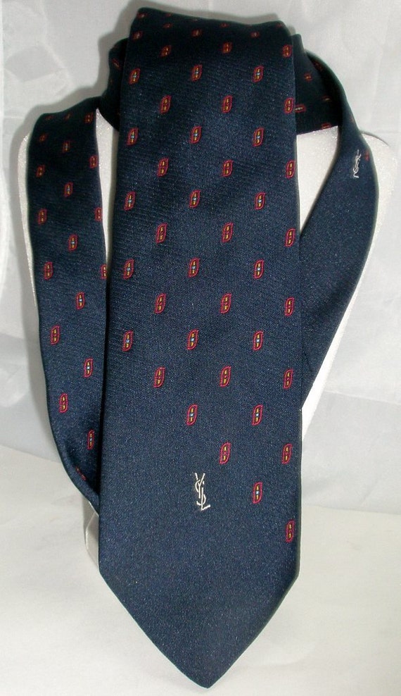 yves saint laurent knit tie