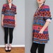 s a l e vintage SOUTHWESTERN modern cotton blazer jacket S M L