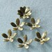 Antique Bronze Flower Bead Cap 15mm 300