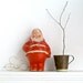 Reserved for Celine Vintage Santa Paper Mache Candy Container from 5gardenias