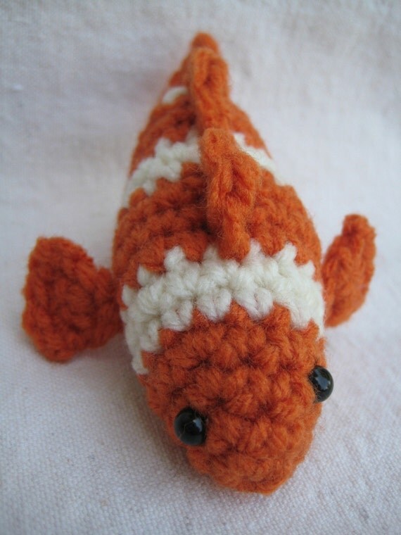 Amigurumi Clownfish Pattern PDF