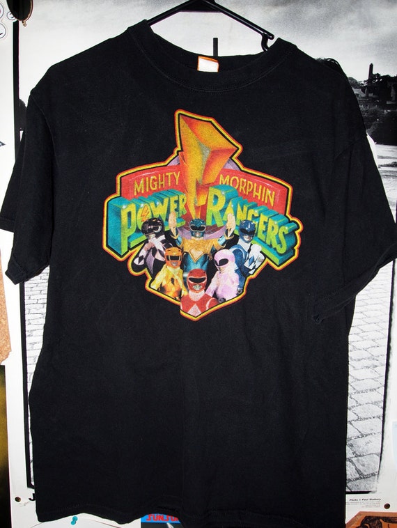 Mighty Morphin Power Rangers// Vintage 90s BLACK Power Rangers