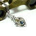 Enchanting Steampunk Necklace Vintage Watch Movement Swarovski Neo Victorian By Mystic Pieces