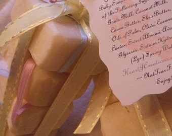 BABY CAKES Dye Free Baby Soap Loaded with Shea Butter Sweet Almond and Avocado Oils