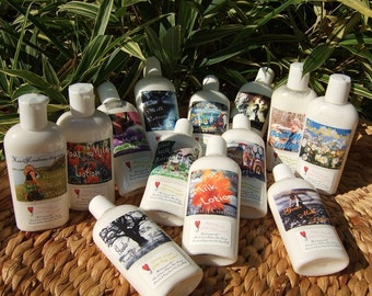 GOAT MILK LOTION with Honey Shea Butter and Oils from Avocado Grapeseed Jojoba U Choose Scent