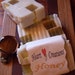 CREAMY HONEY 6.5 OZ LARGE Handmade Soap Bar INFUSED WITH CLOVER HONEY