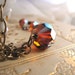 Bracelet with vintage Swarovski Madeira Topaz crystals