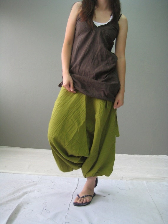 Yoga harem pant by thaitee on Etsy