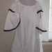 DDNJ New Ready to Ship 1 tier Gothic White Cotton Chemise Maiden Princess Nobility Renaissance Pirate Fairy Anime Cosplay LARP