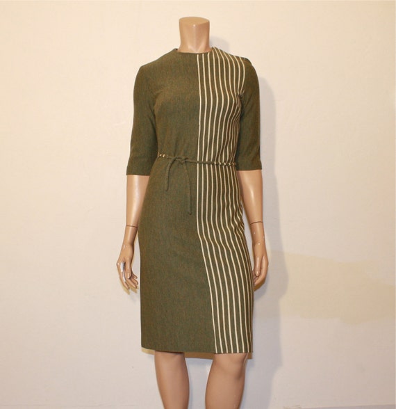 1960s Dress / Olive Martinis Vintage 60's by