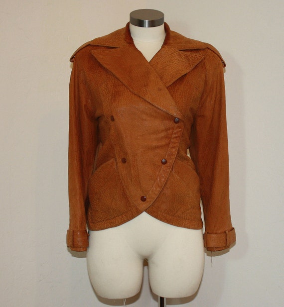 1980s jacket / Thiery Mugler Vintage 80s by Planetclairevintage
