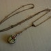 1920s pendant / Vintage 20's Sterling Guilloche Enamel Rosebuds Vinagrette Pendant Necklace