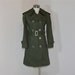 1970s coat / Bond Girl Vintage 1970's Misty Harbor Olive Spy Trench Coat