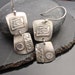 Double Take - Fine Silver Earrings