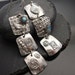 made to order Outrageous - Sterling silver and Labradorite Earrings