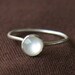 Mother of Pearl and Sterling Silver Ring