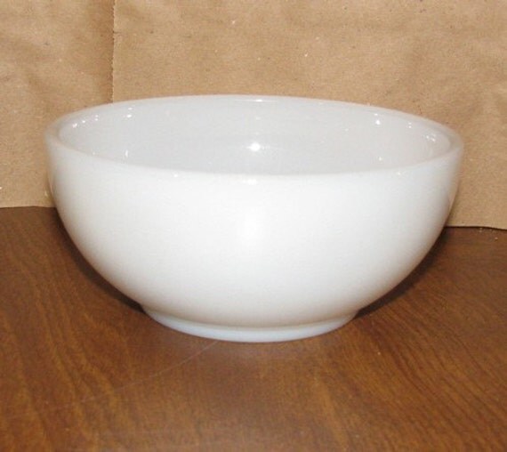 Fire King Oven Ware Milk Glass Bowl