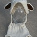 Newborn Off White -Bone- beige -Diaper Cover- Hand Knit- photo prop- tutu and legwarmers