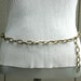 Vintage Brass Heavy Chain Belt