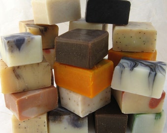 Organic Soap Sampler Set, 9 Half Bars