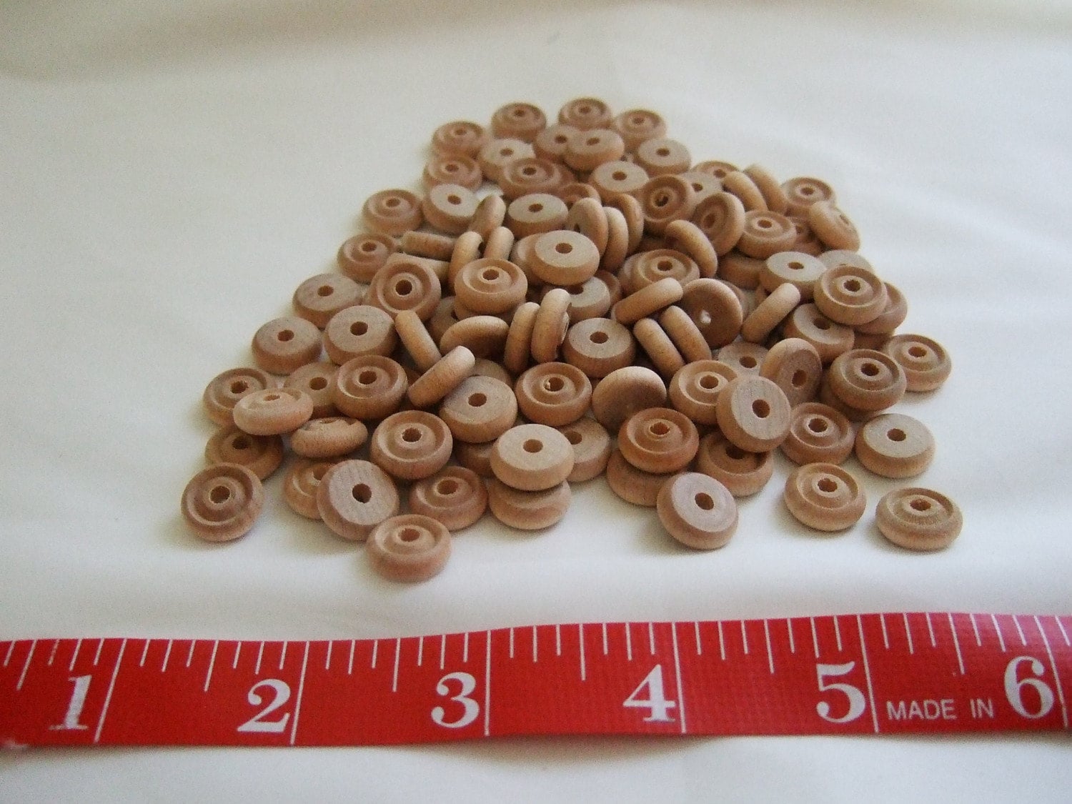 Tiny Wooden Wheels for Crafts Circles