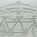 Famous Bicycle Built for Two in Silver