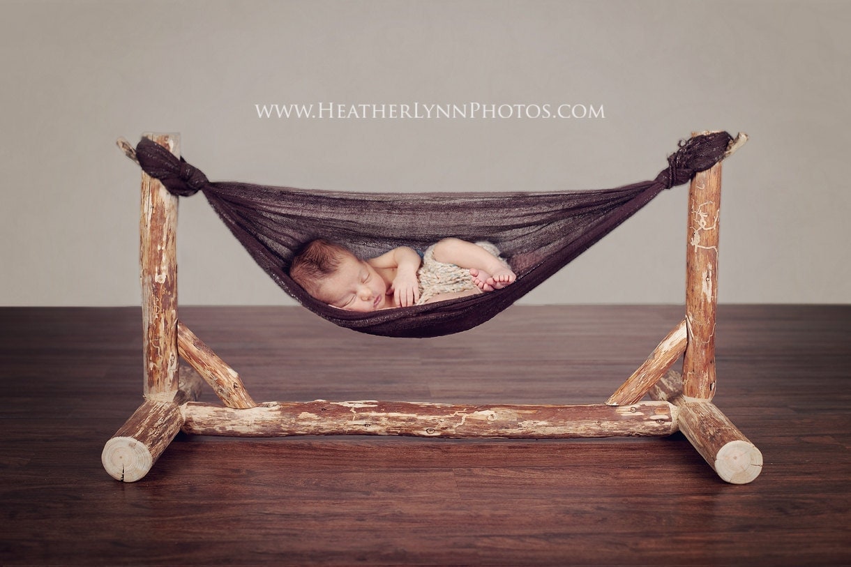 Items similar to Custom Wooden Hammock Newborn Photography Prop on Etsy